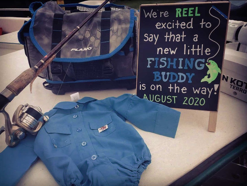 Baby shower fishing theme :)