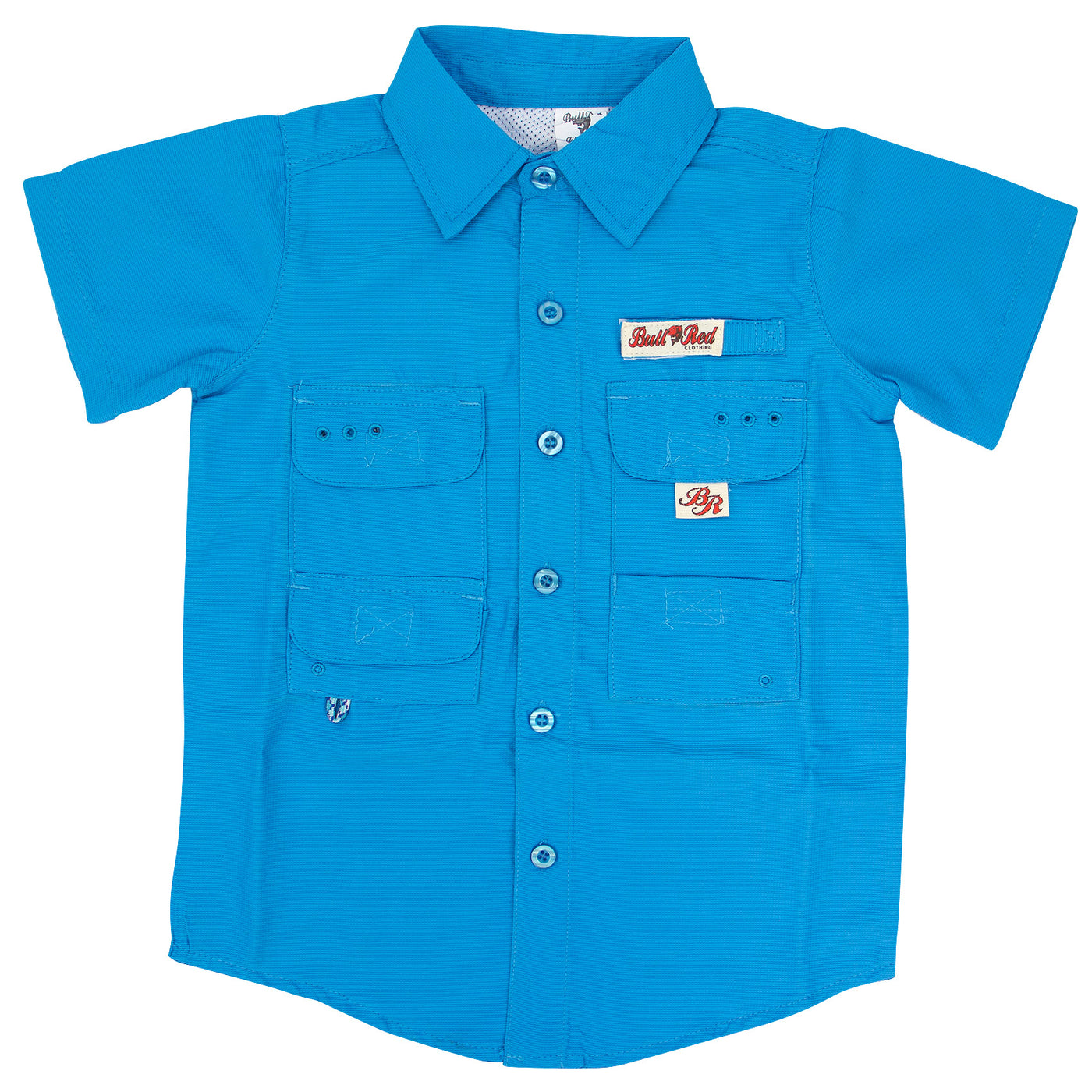 BullRed Clothing Toddler Fishing Shirts, Toddler Unisex, Size: 3T, Red